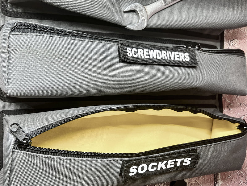 Load image into Gallery viewer, OGG Tool Roll - Tool Wrap Detachable Pockets