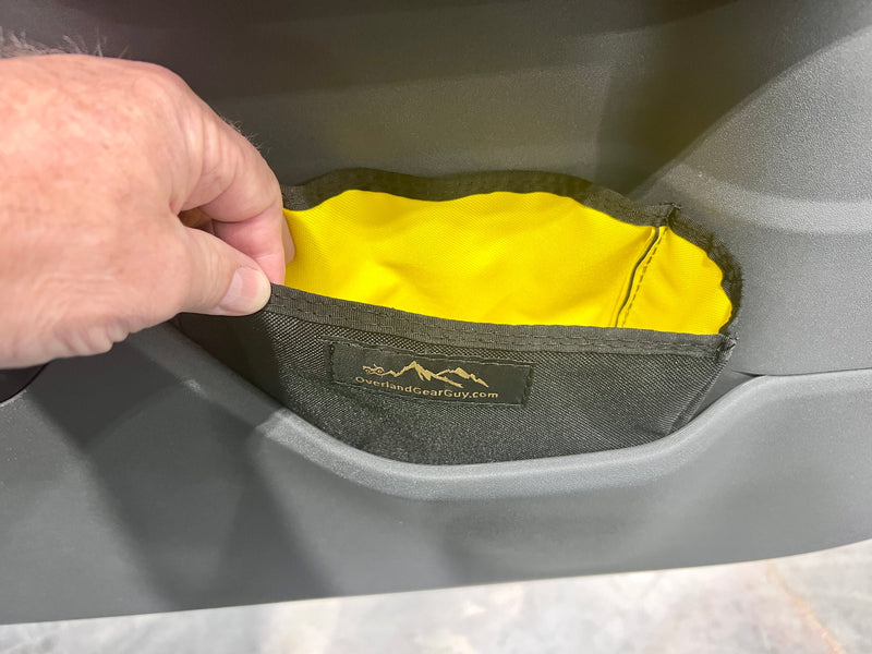 Load image into Gallery viewer, OPEN TOP INEOS Grenadier Door Storage Cubby Small Pouch - 8"x3"x4" (PAIR)