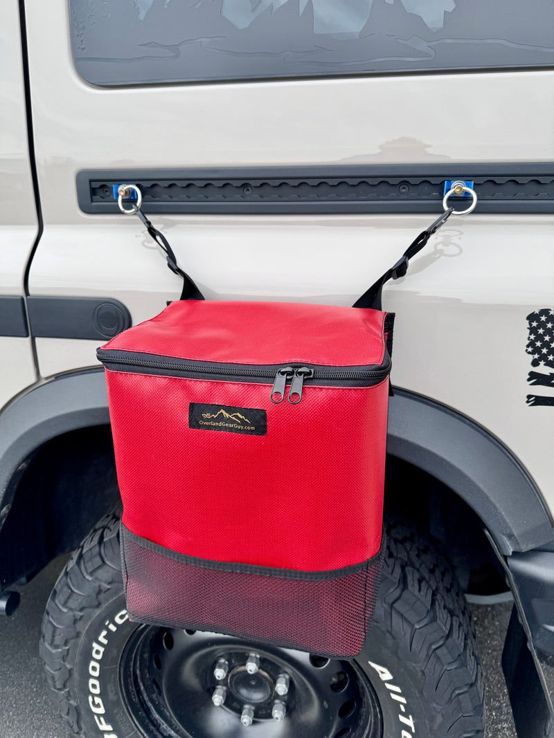 Load image into Gallery viewer, Outside Trash Bag L Track - Suction Cup Mount