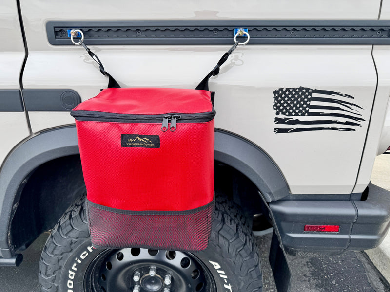 Load image into Gallery viewer, Outside Trash Bag L Track - Suction Cup Mount