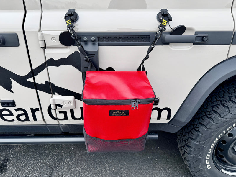 Load image into Gallery viewer, Outside Trash Bag L Track - Suction Cup Mount