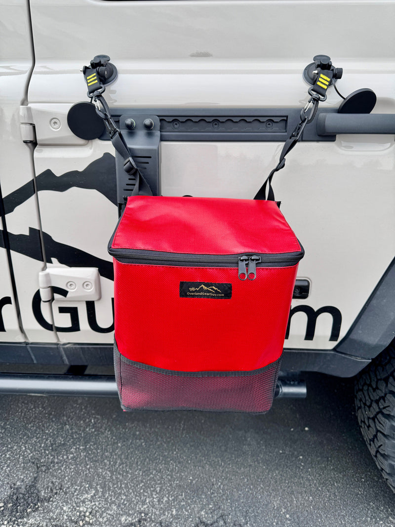 Load image into Gallery viewer, Outside Trash Bag L Track - Suction Cup Mount