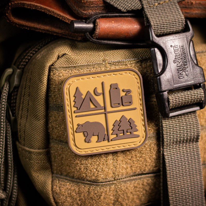 Load image into Gallery viewer, 4 Pillars of Survival Patch: Desert Tan