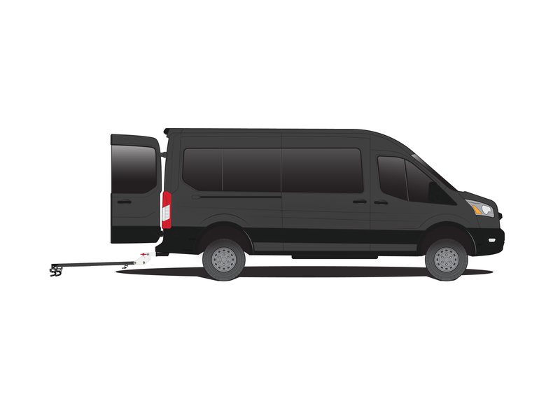 Load image into Gallery viewer, Lolo Racks 6 bike rack for 2" hitch standard tilting (includes locking hitch bolt)