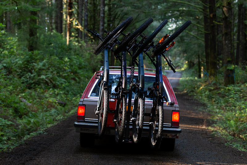 Load image into Gallery viewer, Lolo Racks 4 bike rack for 2" inch hitch (includes locking hitch bolt)