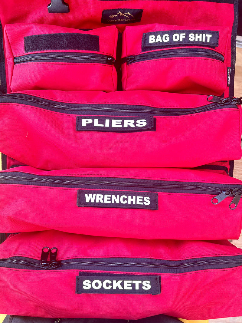 Load image into Gallery viewer, OGG Tool Roll - Tool Wrap Detachable Pockets