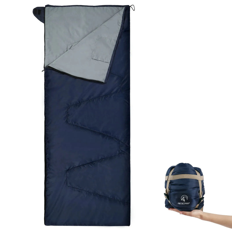 Load image into Gallery viewer, Ultralight Camping Sleeping Bag for Warm Weather,Green Blue Black Navy Blue