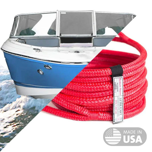 Yankum Ropes 1/2" Kinetic Recovery Rope "Racer"