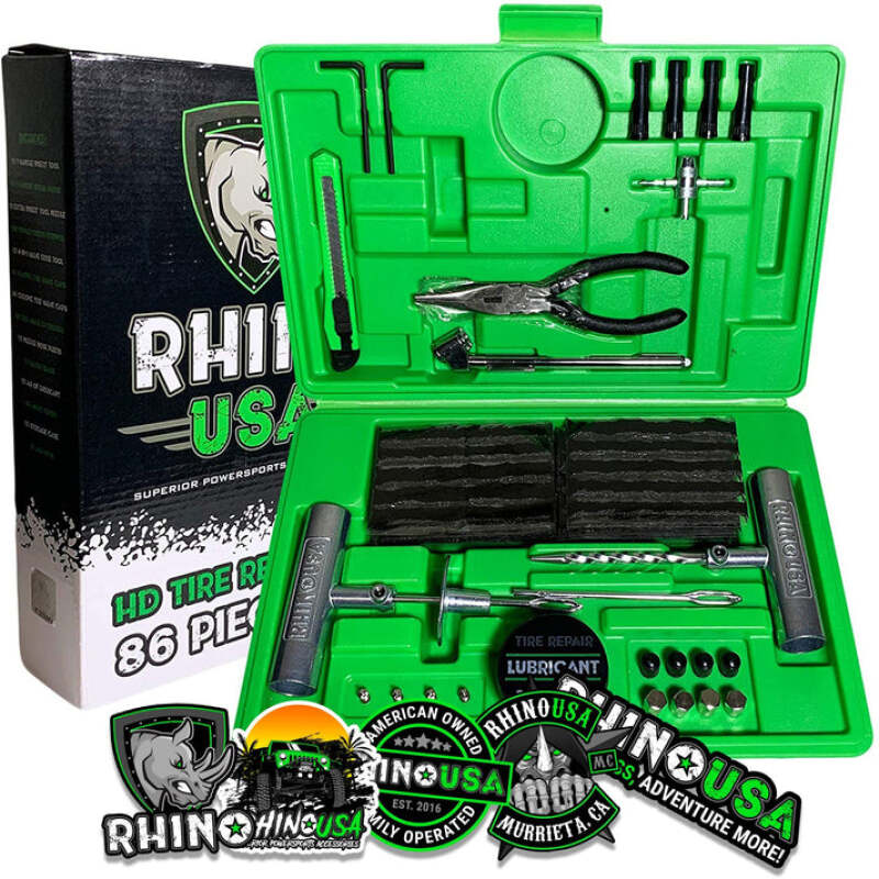 Load image into Gallery viewer, Rhino USA Tire Repair Plug Kit, 86 Pieces