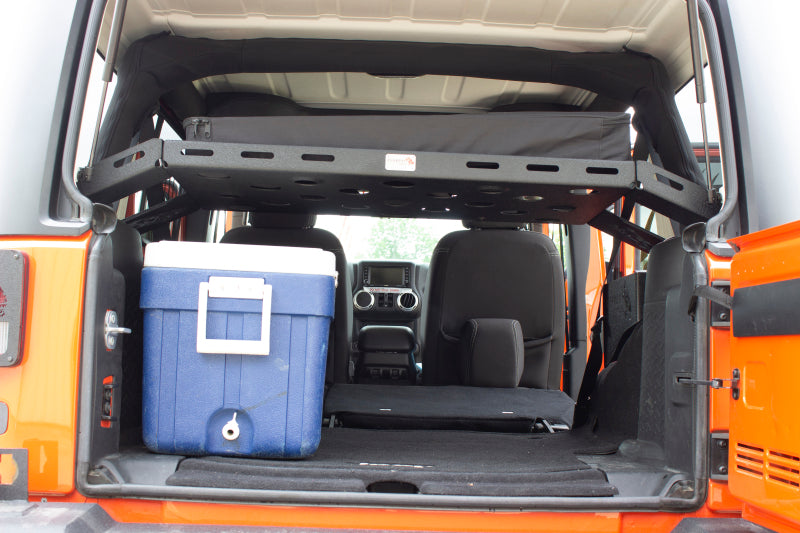 Load image into Gallery viewer, Fishbone Offroad 07-18 Jeep Wrangler JK 4 Door Fisbone Offroad Interior Storage Rack