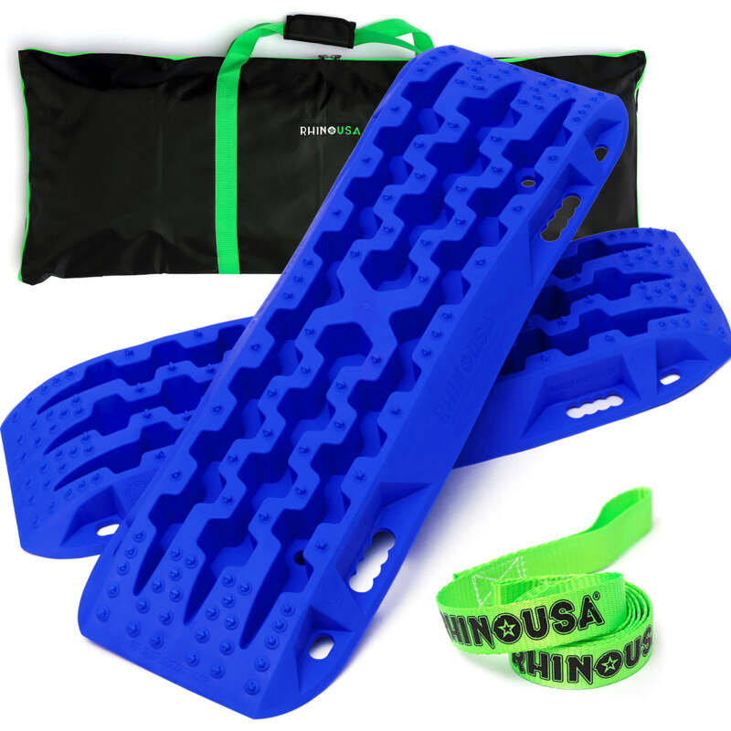 Load image into Gallery viewer, Rhino USA Recovery Traction Boards - Blue (Pair)