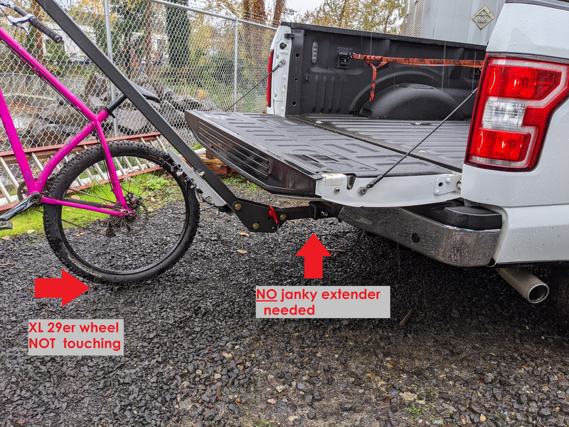 Load image into Gallery viewer, Lolo Racks 6 bike rack for 2" hitch standard tilting (includes locking hitch bolt)