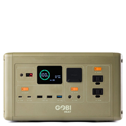 Gobi Heat CORE 614W Portable Power Station