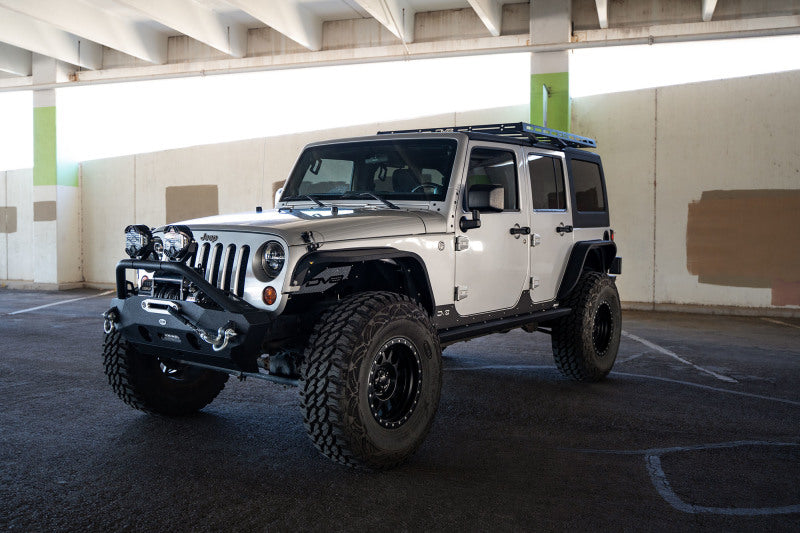 Load image into Gallery viewer, DV8 Offroad 2007-2018 Jeep Wrangler JK Short Roof Rack