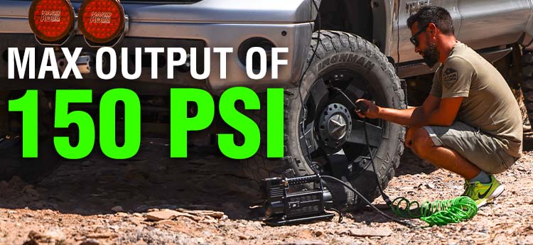 Load image into Gallery viewer, EGOI Portable Air Compressor System 5.6 CFM With Storage Bag, Hose & Attachments - Single Motor