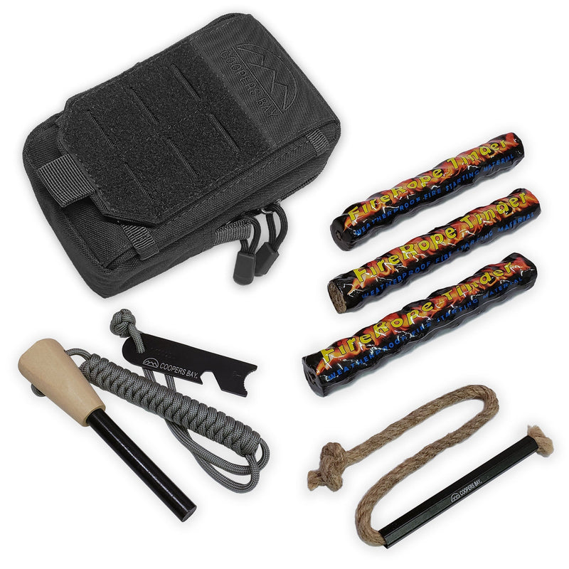 Load image into Gallery viewer, FireStorm™-Plus Complete Ferro Rod Fire Starter Kit (SRO Store Stock)