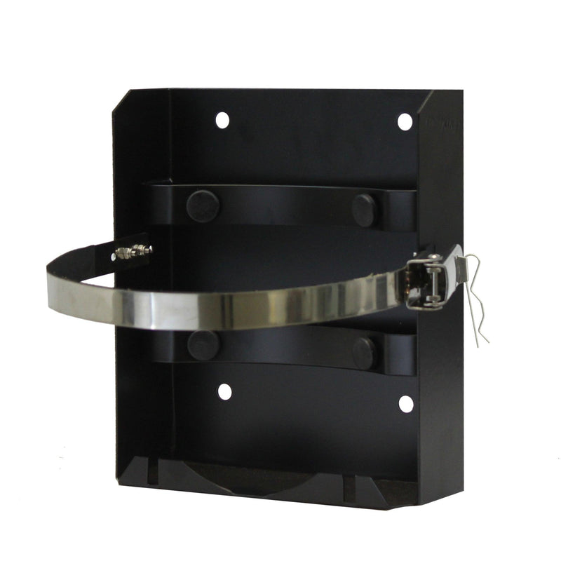 Load image into Gallery viewer, Flame King T-Racks 5lb Propane Tank Mounting Brackets Strap Campervan Overland Vehicles