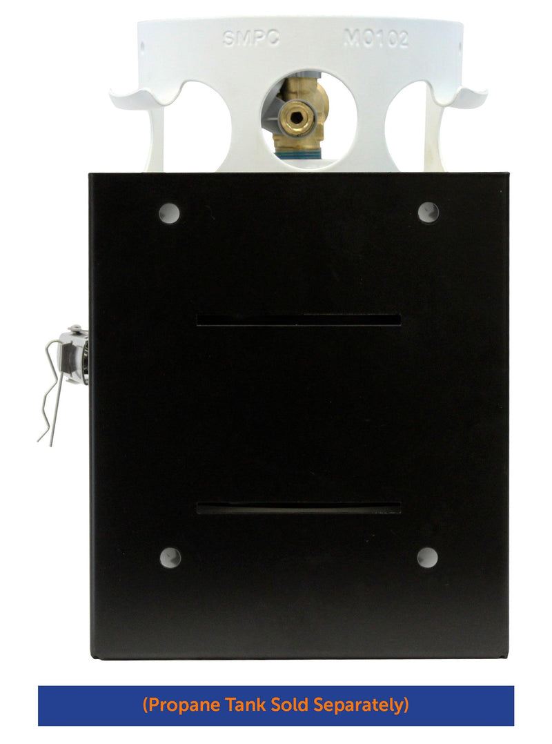 Load image into Gallery viewer, Flame King T-Racks 5lb Propane Tank Mounting Brackets Strap Campervan Overland Vehicles