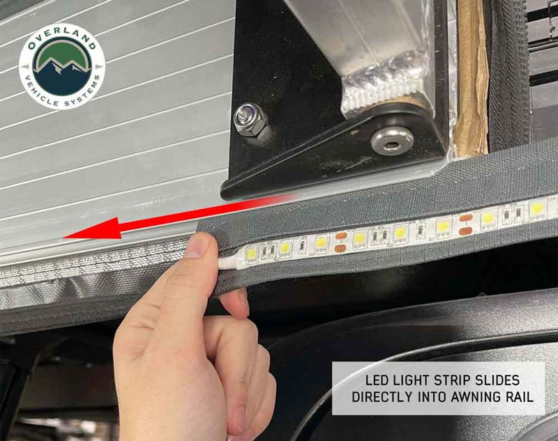 Load image into Gallery viewer, Flexible 47" Flexible LED Light with Dimmer and Adaptor for Roof Top Tent and Awning