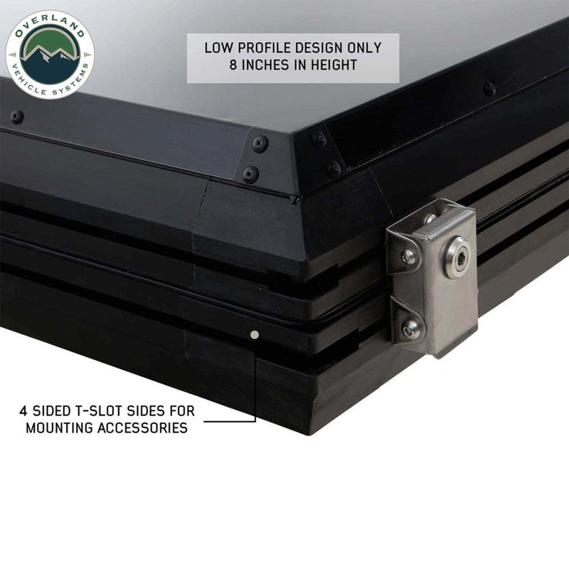 Load image into Gallery viewer, HD Mamba Clam Shell Aluminum Hard Shell Roof Top Tent, Grey Body & Green Trim