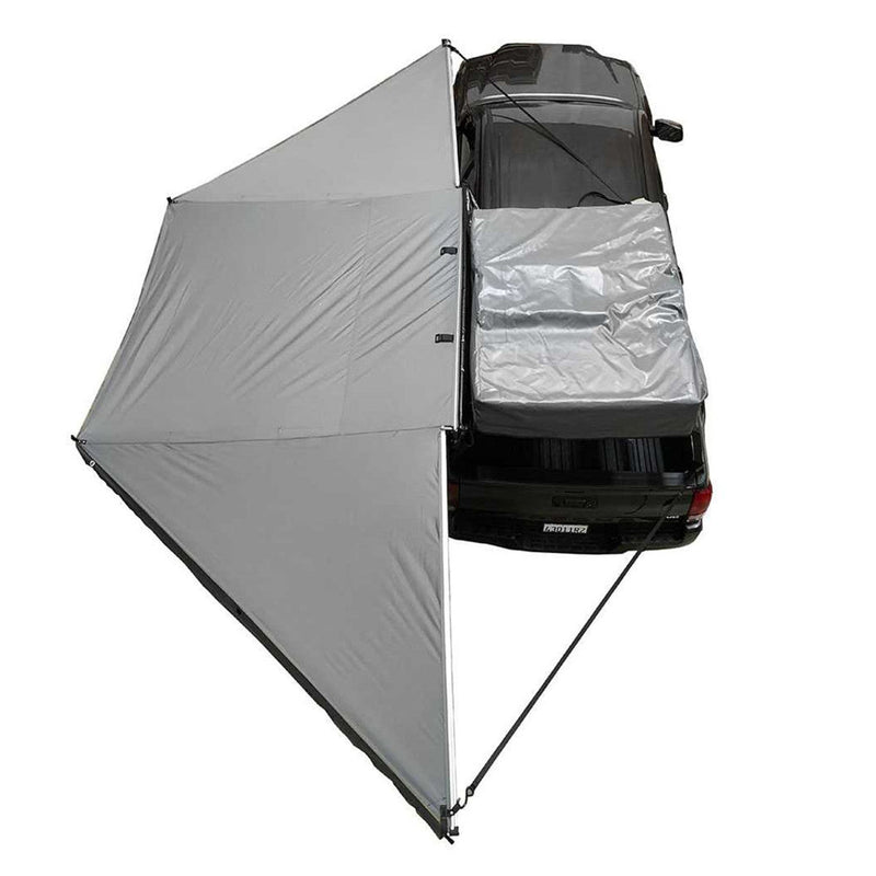 Load image into Gallery viewer, HD Nomadic 180 Degree Awning - Dark Grey with Black Travel Cover Universal