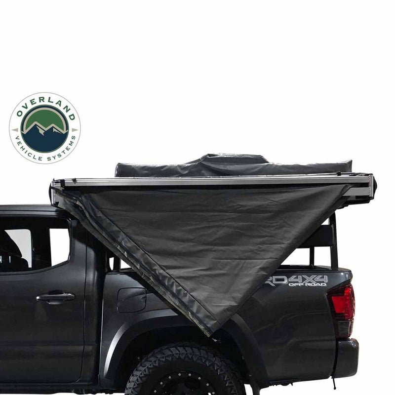 Load image into Gallery viewer, HD Nomadic 180 Degree Awning - Dark Grey with Black Travel Cover Universal