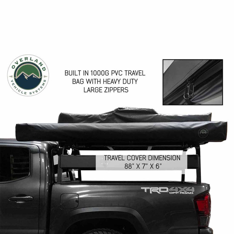 Load image into Gallery viewer, HD Nomadic 180 Degree Awning - Dark Grey with Black Travel Cover Universal
