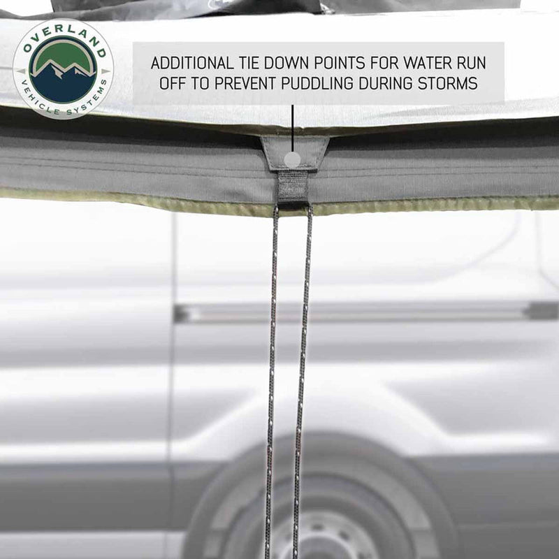 Load image into Gallery viewer, HD Nomadic 180 Degree Awning with Bracket Kit for Mid - High Roofline Vans