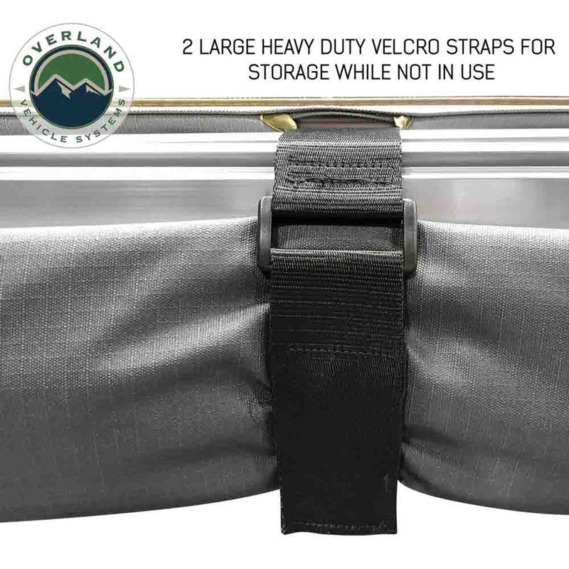 Load image into Gallery viewer, HD Nomadic 2.5 - 8.0' Awning - Grey Body, Green Trim & Black Travel Cover