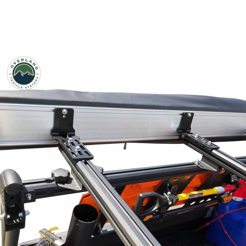 Load image into Gallery viewer, HD Nomadic 270 LT Awning - Driver Side - Dark Gray With Black Travel Cover Universal
