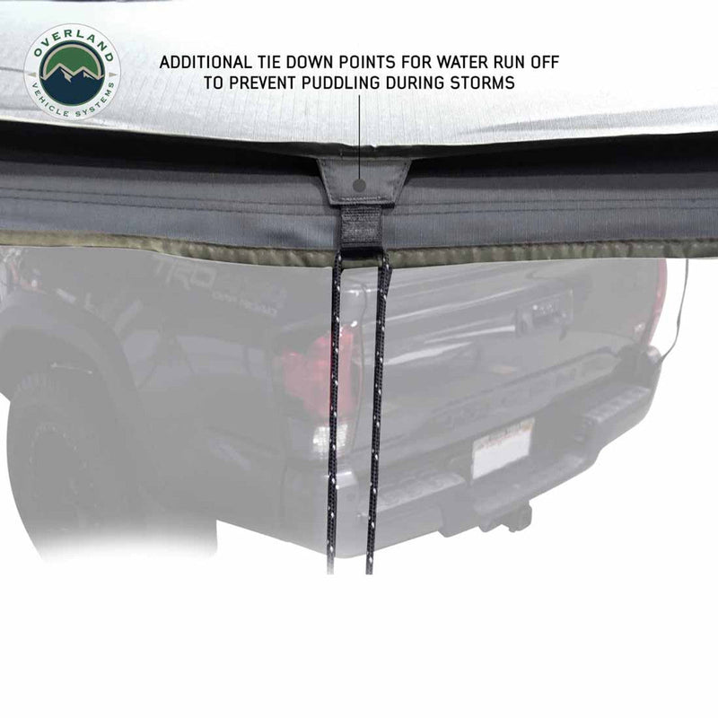 Load image into Gallery viewer, HD Nomadic 270 LT Awning - Driver Side - Dark Gray With Black Travel Cover Universal