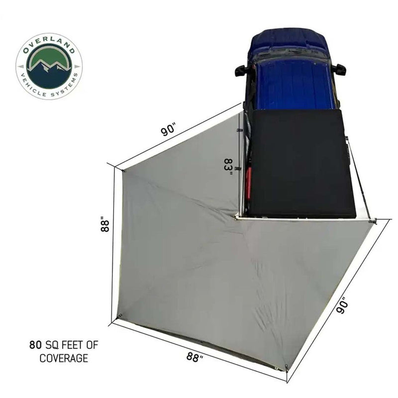 Load image into Gallery viewer, HD Nomadic 270 LT Awning & Wall 1, 2, & Mounting Brackets - Driver Side