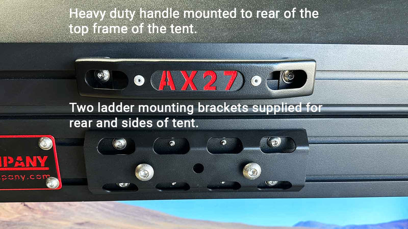 Load image into Gallery viewer, The Bush Company AX27 Clamshell Roof Top Tent