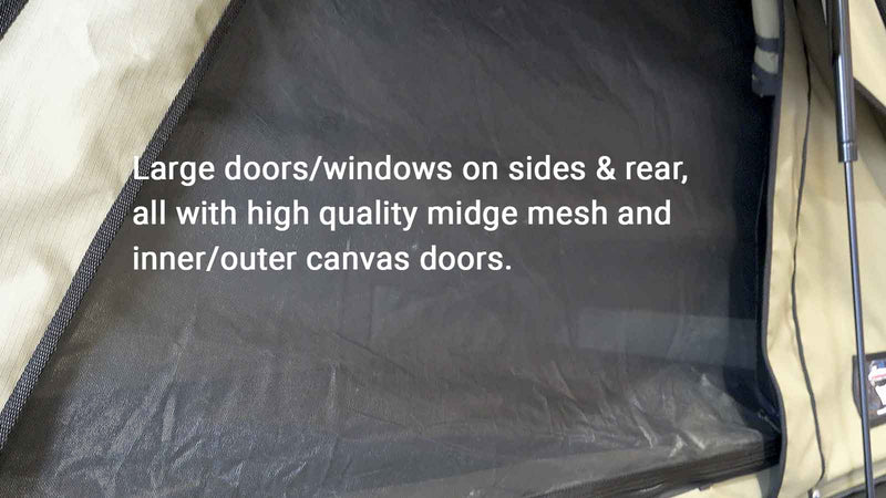 Load image into Gallery viewer, The Bush Company AX27 Clamshell Roof Top Tent