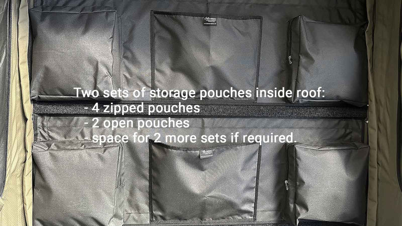 Load image into Gallery viewer, The Bush Company AX27 Clamshell Roof Top Tent