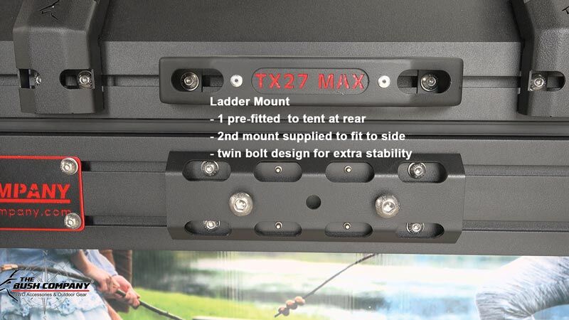 Load image into Gallery viewer, The Bush Company TX27 MAX Hardshell Rooftop Tent