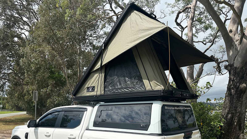 Load image into Gallery viewer, The Bush Company LX27 Clamshell Rooftop Tent