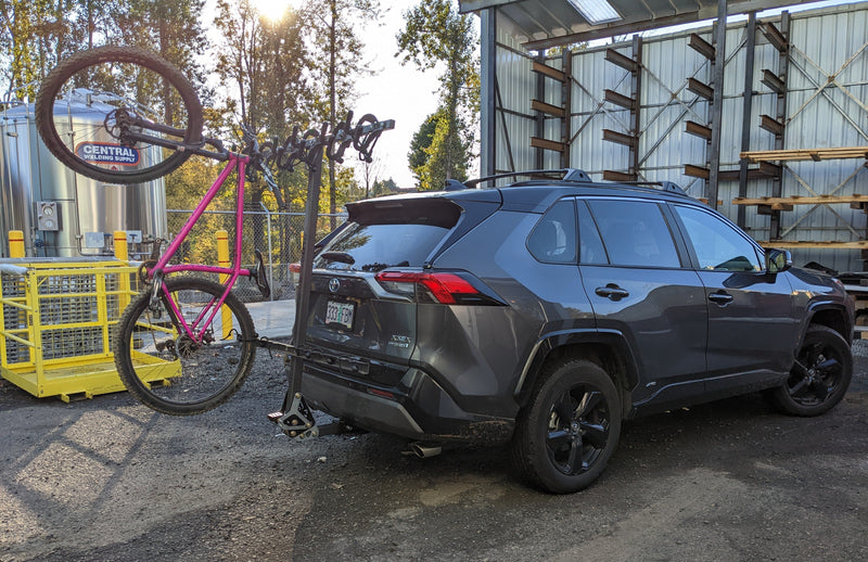 Load image into Gallery viewer, Lolo Racks 6 Bike Rack with Foot Activated Tilt