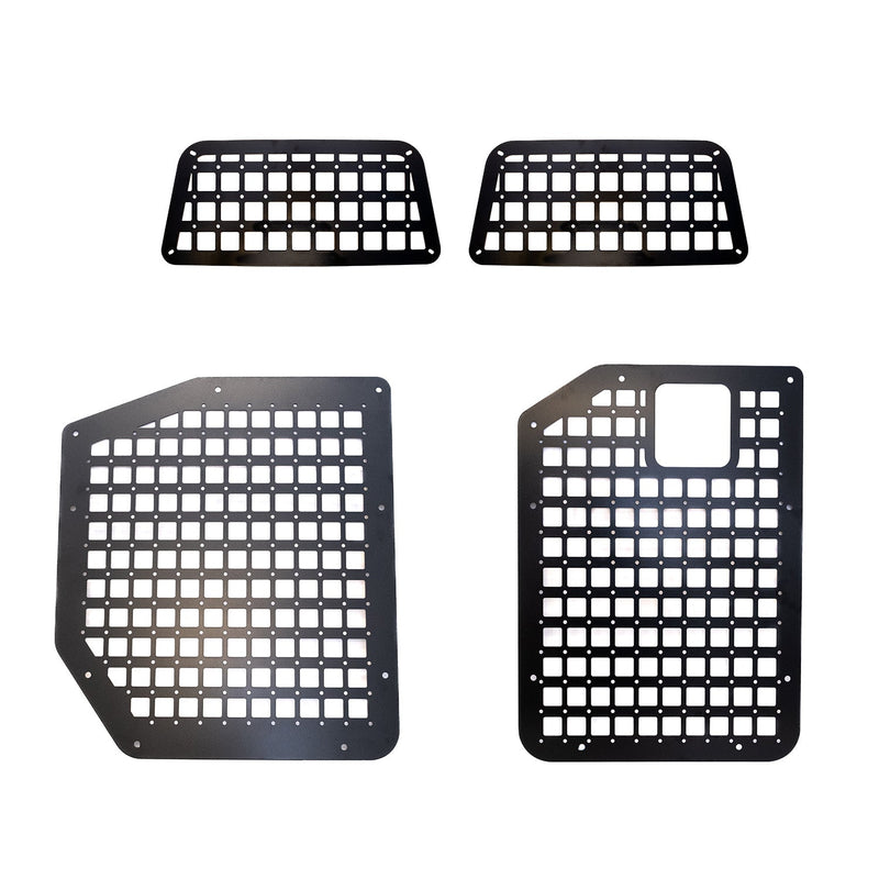 Load image into Gallery viewer, The Original Rear Door Modular MOLLE Storage Panel for Mercedes Sprinter (2019+) by FreedomVanGo