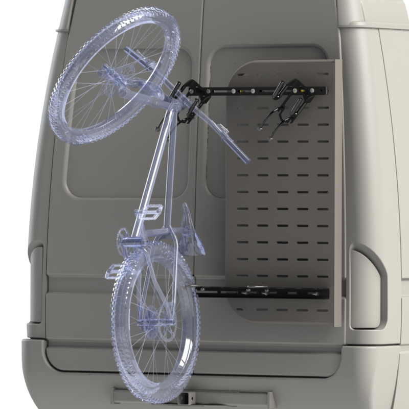 Load image into Gallery viewer, Bike Rack Kit for Van Cargo Molle Panel Lolo Racks Rad Lad