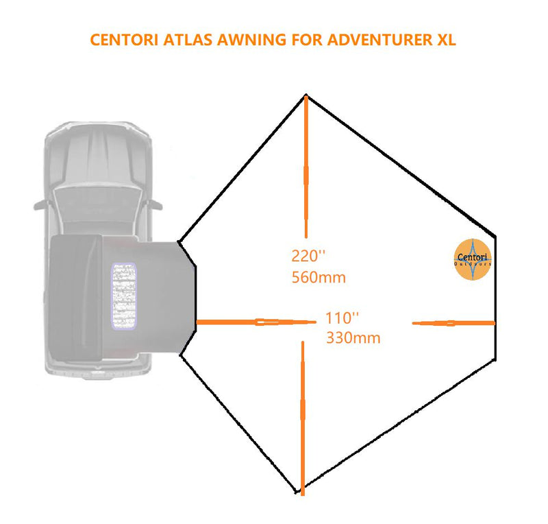 Load image into Gallery viewer, Roof Top Tent Awning