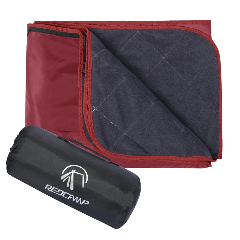 Load image into Gallery viewer, Outdoor Waterproof Blanket with Warm Fleece