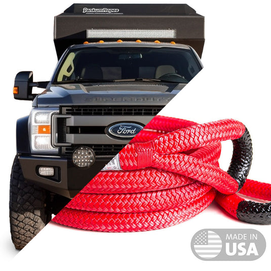 Yankum Ropes 1 1/4" Kinetic Recovery Rope "Mamba"