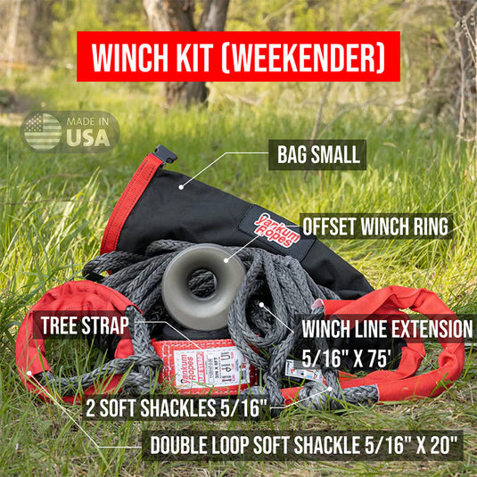 Yankum Ropes SXS Winch Kit