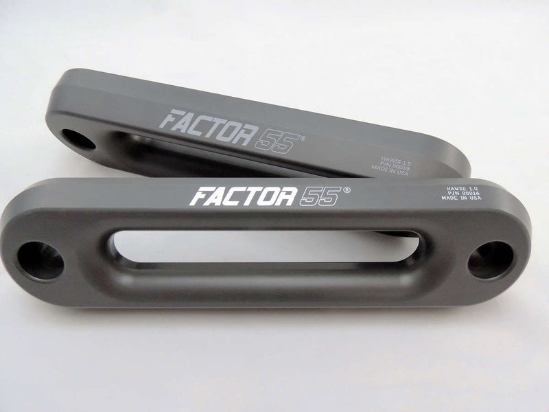 Load image into Gallery viewer, Hawse Fairlead 1.5 Inch Thick Gun Metal Gray Factor 55