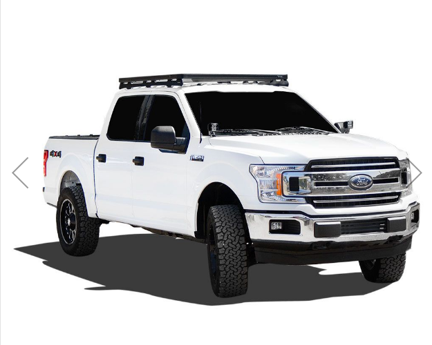 Load image into Gallery viewer, Ford F150 Crew Cab (2009-Current) Slimline II Roof Rack Kit / Low Profile