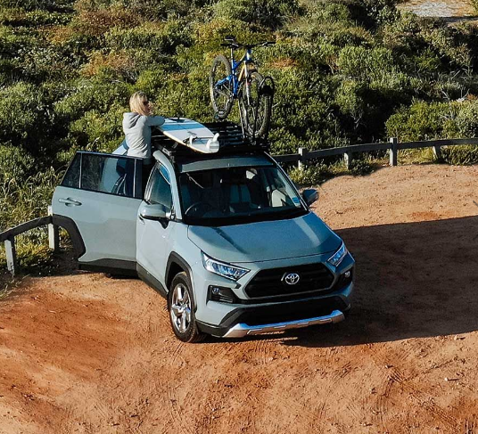 Load image into Gallery viewer, Toyota Rav4 (2019-Current) Slimline II Roof Rack Kit by Front Runner
