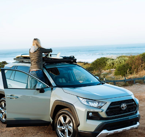 Load image into Gallery viewer, Toyota Rav4 (2019-Current) Slimline II Roof Rack Kit by Front Runner