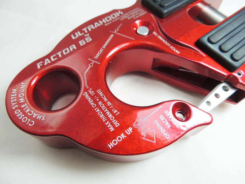 Load image into Gallery viewer, Factor 55 UltraHook Winch Hook Shackle Mount