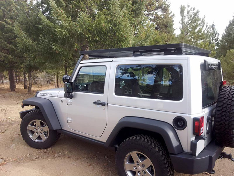 Load image into Gallery viewer, Front Runner Jeep Wrangler JK 2 Door (2007-2018) Slimline II Extreme Roof Rack Kits